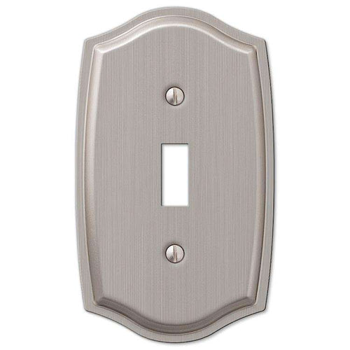 Brushed Stainless Steel Cover Plates with Label – Wallplates.com