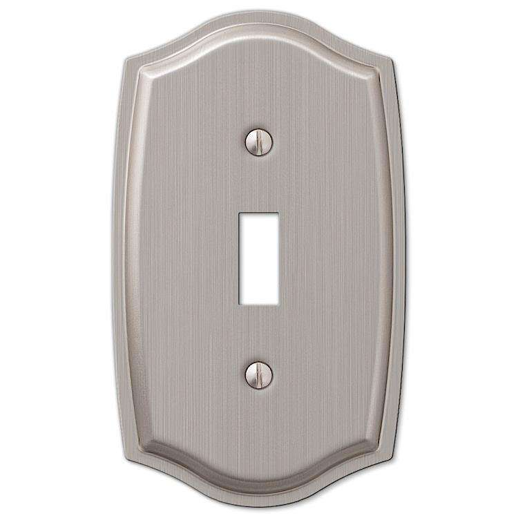 Sonoma Brushed Nickel Cover Plates