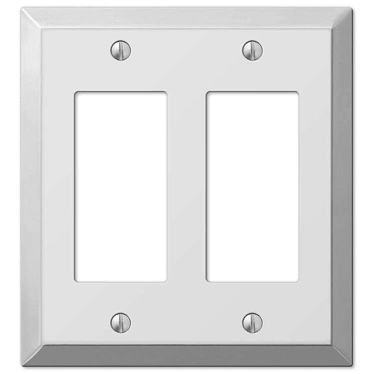 Century Polished Chrome 2 Rocker (GFI)
