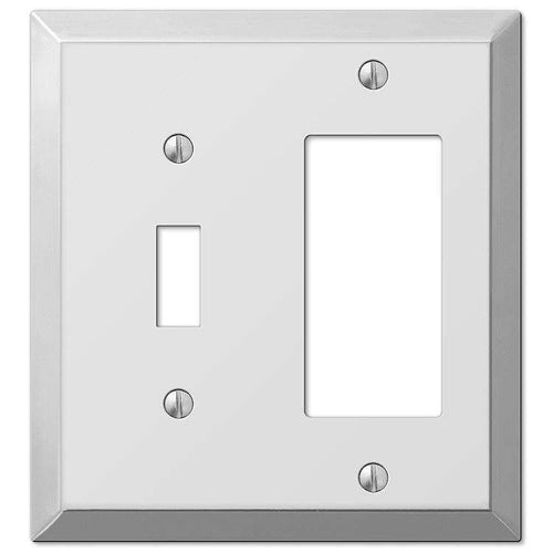 Century Polished Chrome Toggle / 1 Rocker (GFI) - Wallplatesonline.com