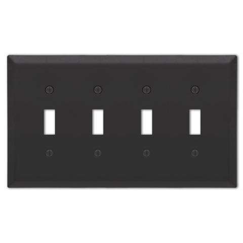 Century Matte Black 4 Toggle