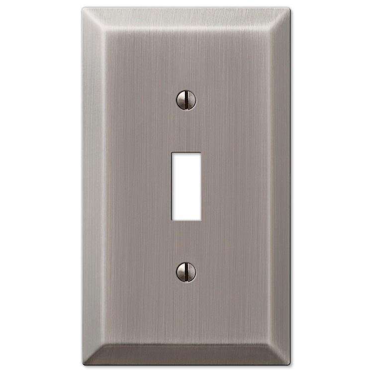 Century Antique Nickel Cover Plates