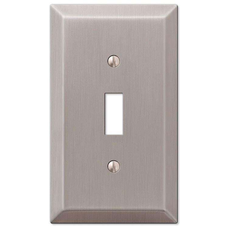 Century Brushed Nickel Cover Plates