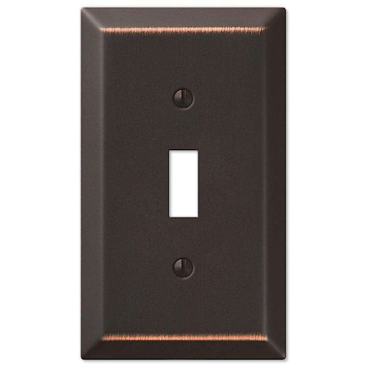 Century Aged Bronze Cover Plates - Wallplatesonline.com