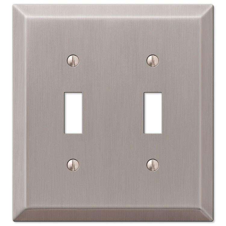 Century Brushed Nickel Double Toggle