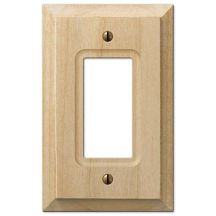 Unfinished Baker Wood 1 Rocker (GFI)