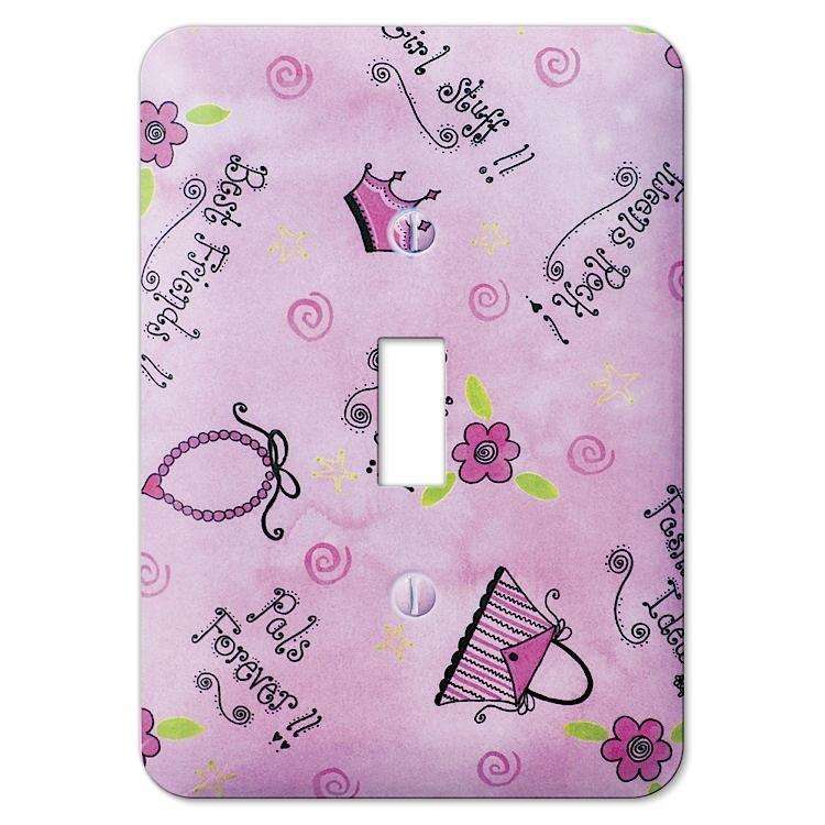 Sassy Girl Single Toggle - Wallplatesonline.com