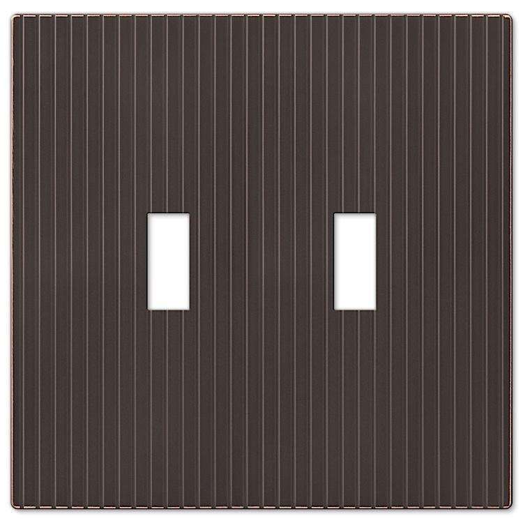 Mies Aged Bronze Double Toggle