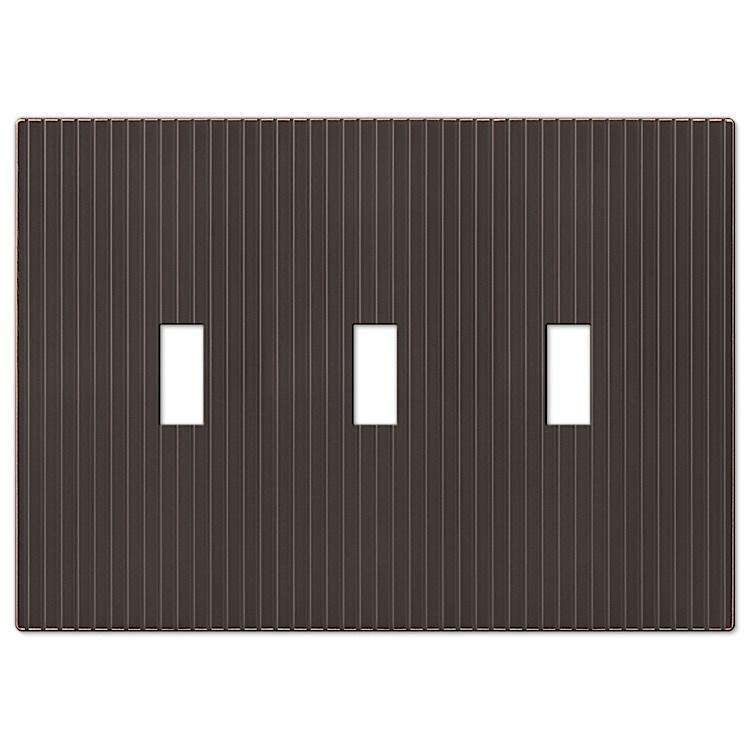 Mies Aged Bronze Triple Toggle