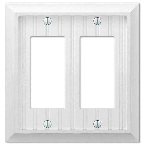 Discontinued Cottage White Wood 2 Rocker (GFI) - Wallplatesonline.com