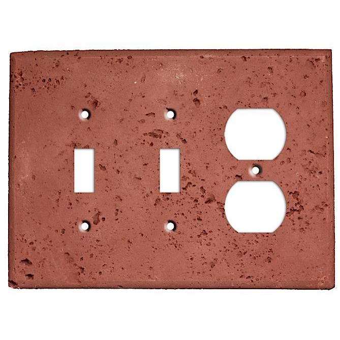 Brick Stone 2 Toggle / Duplex Outlet Cover Plate