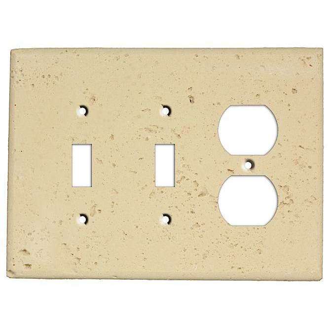 Sand Stone 2 Toggle / Duplex Outlet Cover Plate
