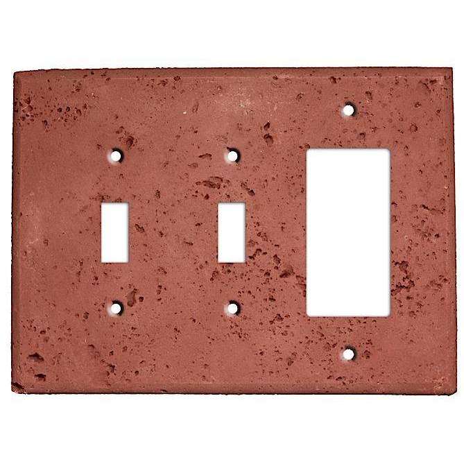 Brick Stone 2 Toggle / Rocker Cover Plate