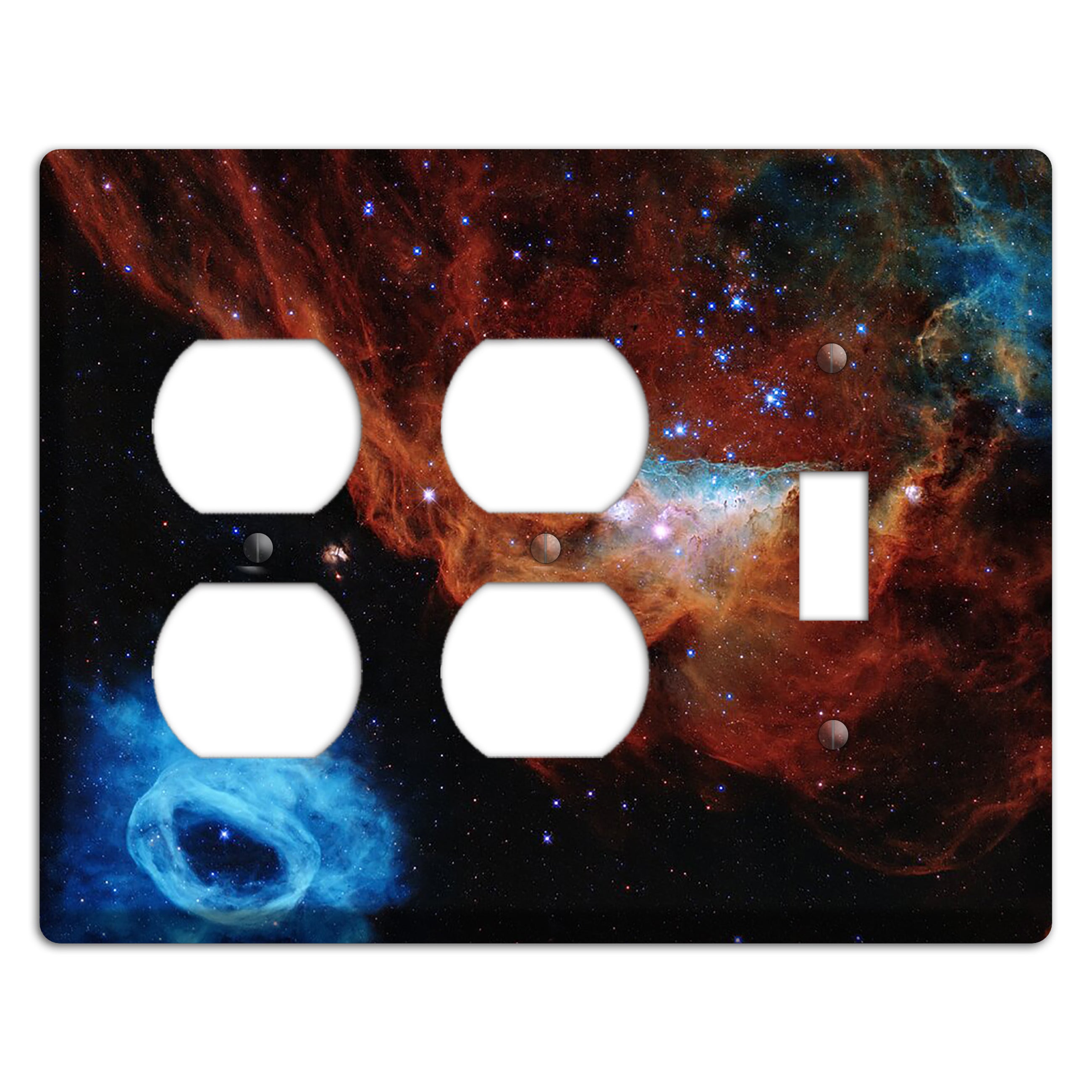 Tapestry of Blazing Starbirth 2 Duplex / Toggle Wallplate