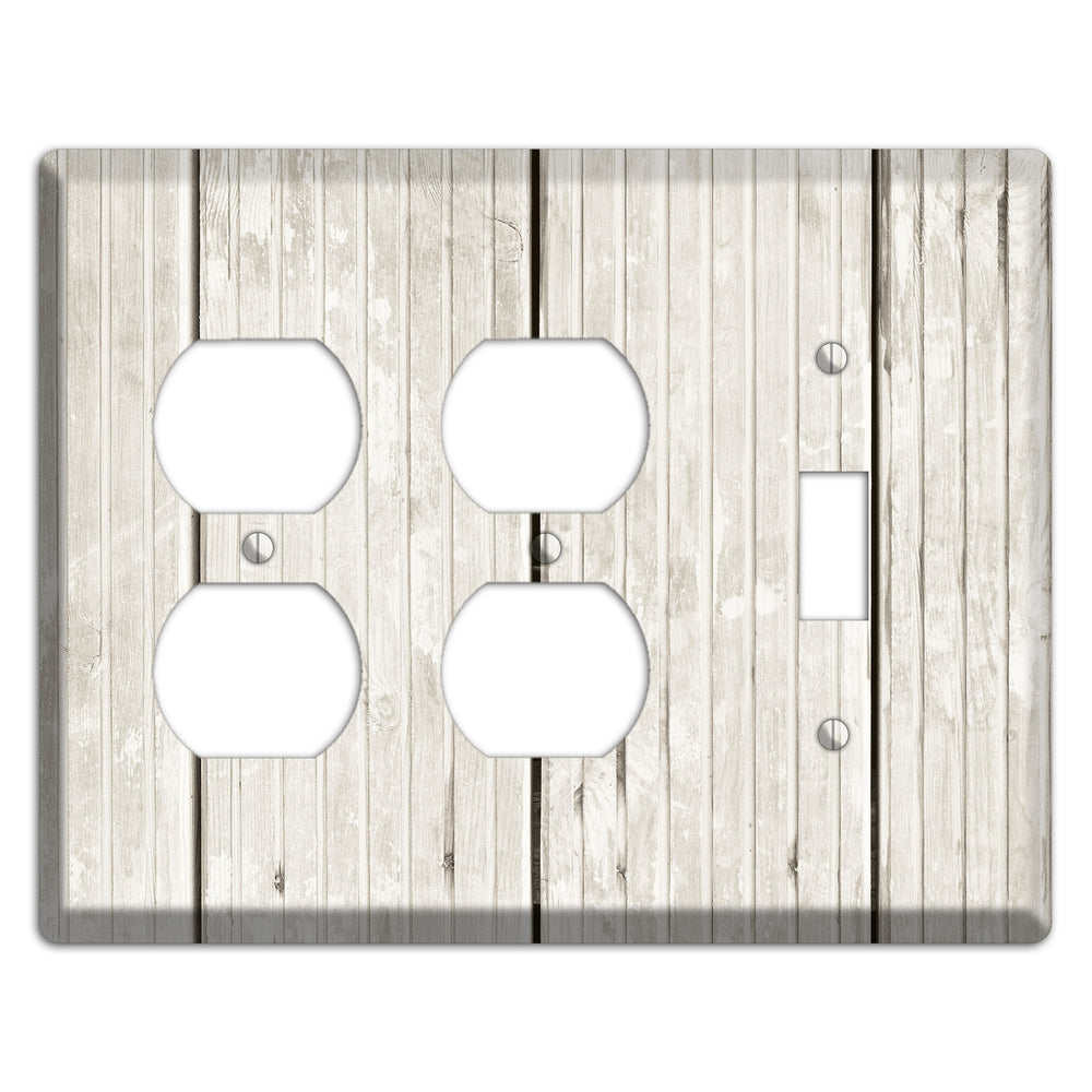 Cararra Antique 2 Duplex / Toggle Wallplate
