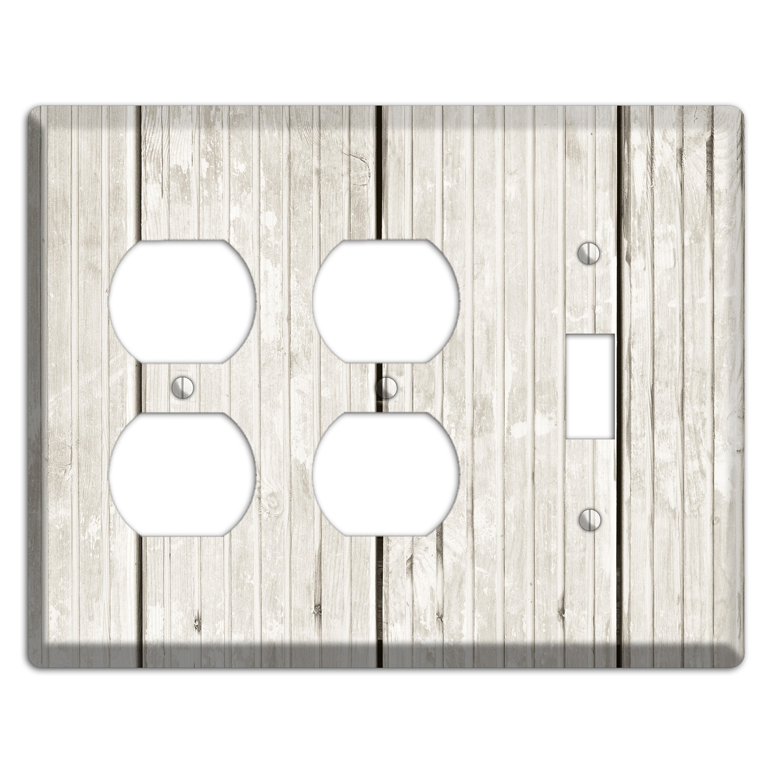 Cararra Antique 2 Duplex / Toggle Wallplate