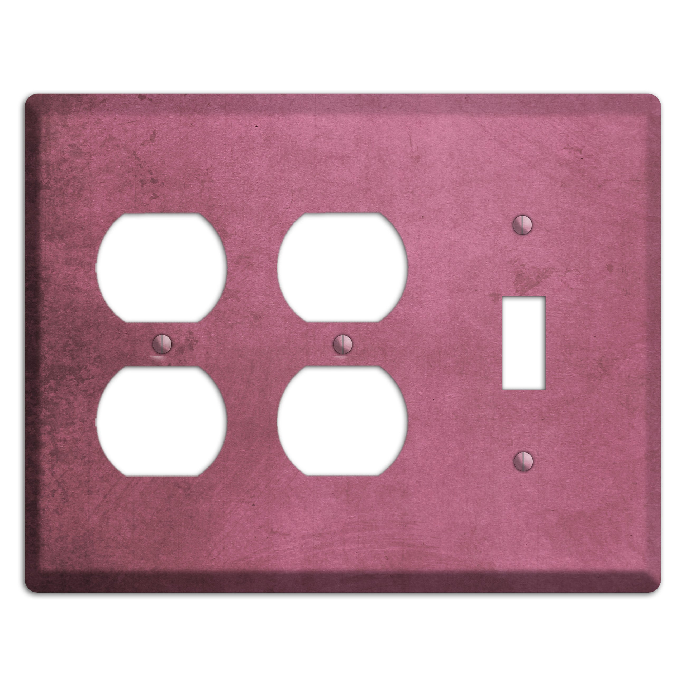Coral Tree Vintage Grunge 2 Duplex / Toggle Wallplate