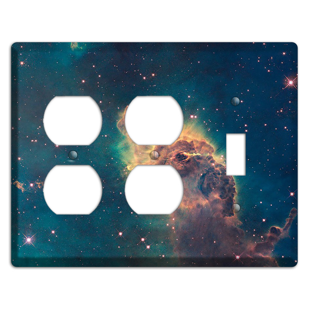 heic0910e 2 Duplex / Toggle Wallplate
