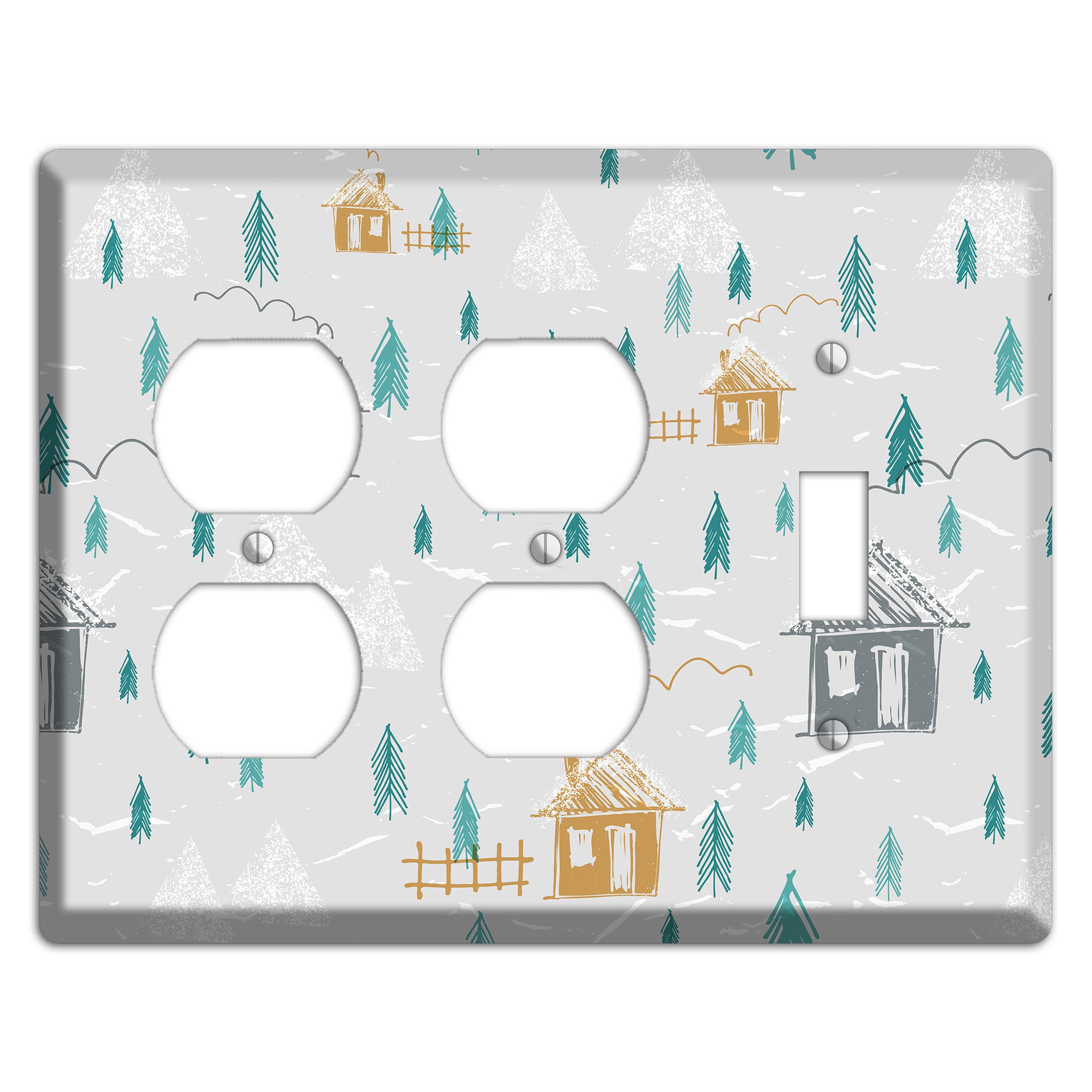 Wildlife Neighborhoods 2 2 Duplex / Toggle Wallplate