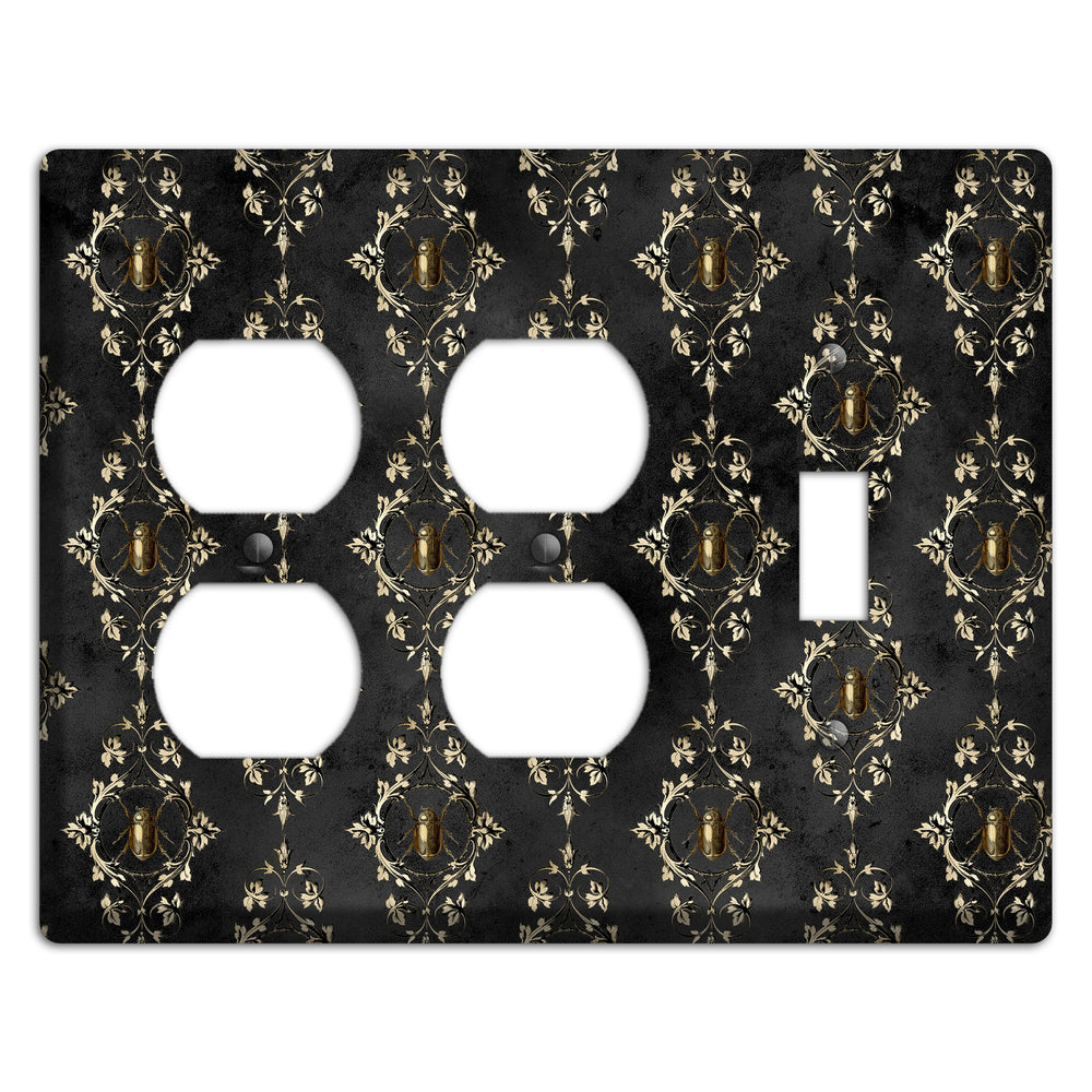 Edgar Allen Poe Beetle 2 Duplex / Toggle Wallplate