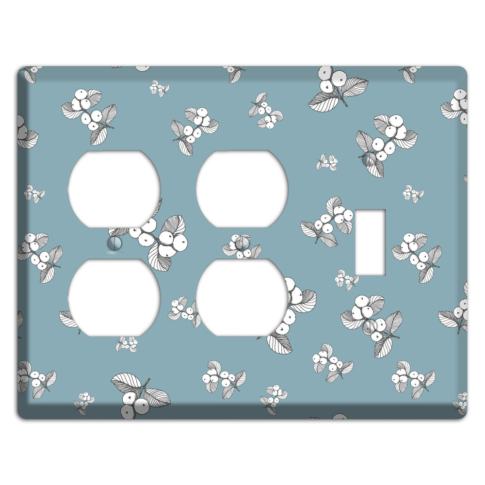 Wildlife Berry Bloom 2 Duplex / Toggle Wallplate