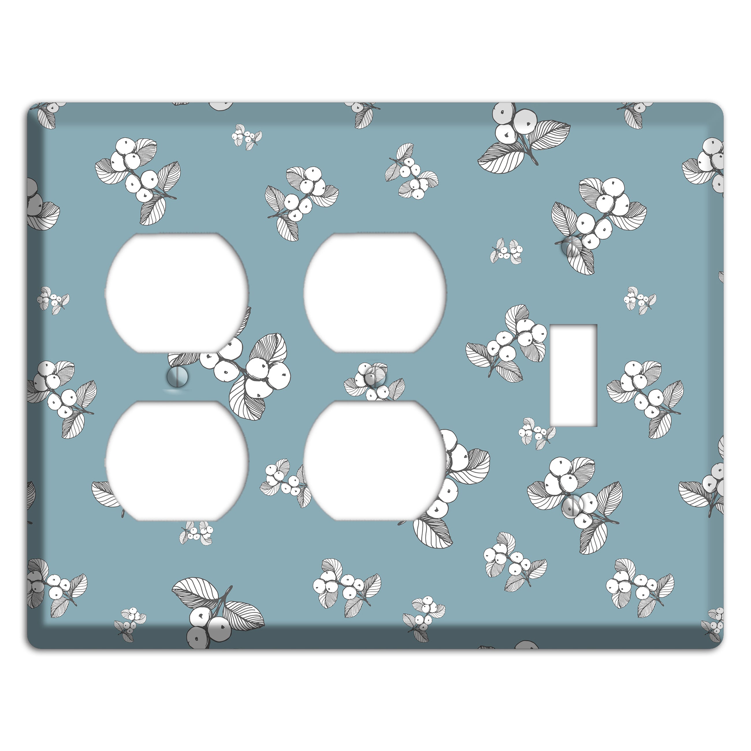 Wildlife Berry Bloom 2 Duplex / Toggle Wallplate