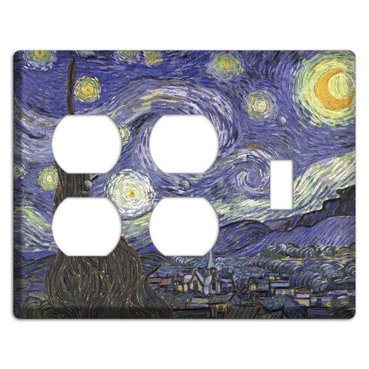 Vincent Van Gogh 4 2 Duplex / Toggle Wallplate