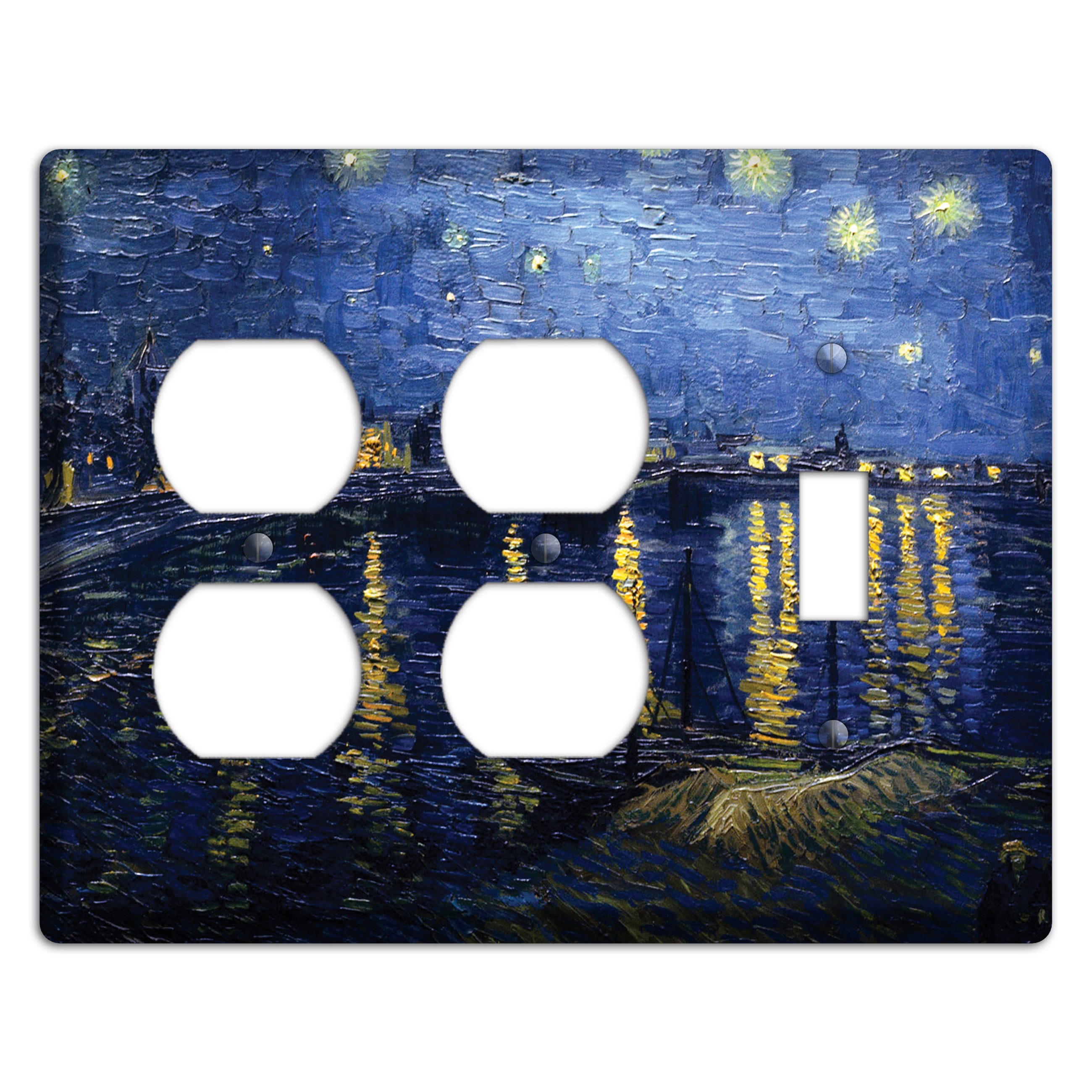 Vincent Van Gogh 2 Duplex / Toggle Wallplate