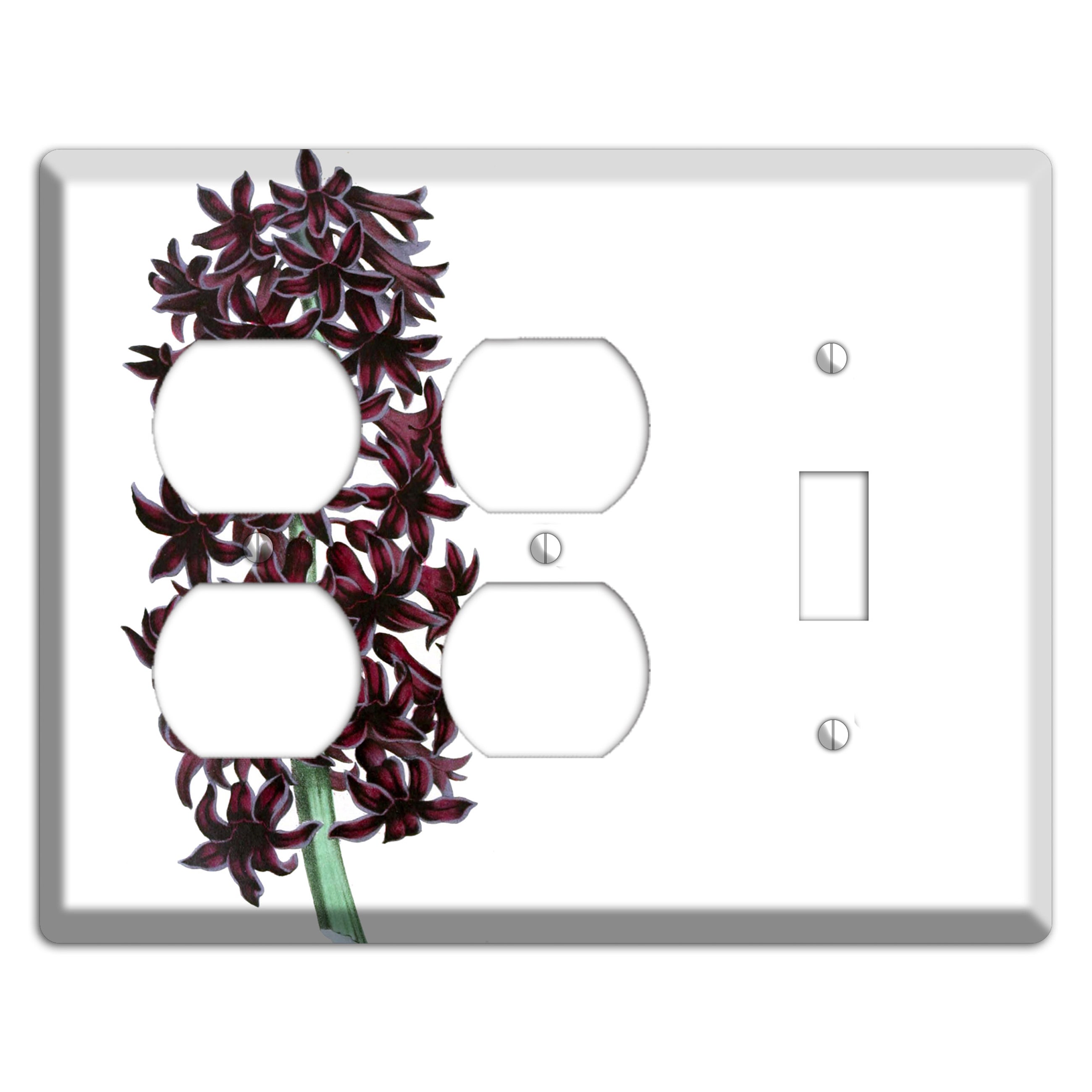 Jacinth 2 Duplex / Toggle Wallplate