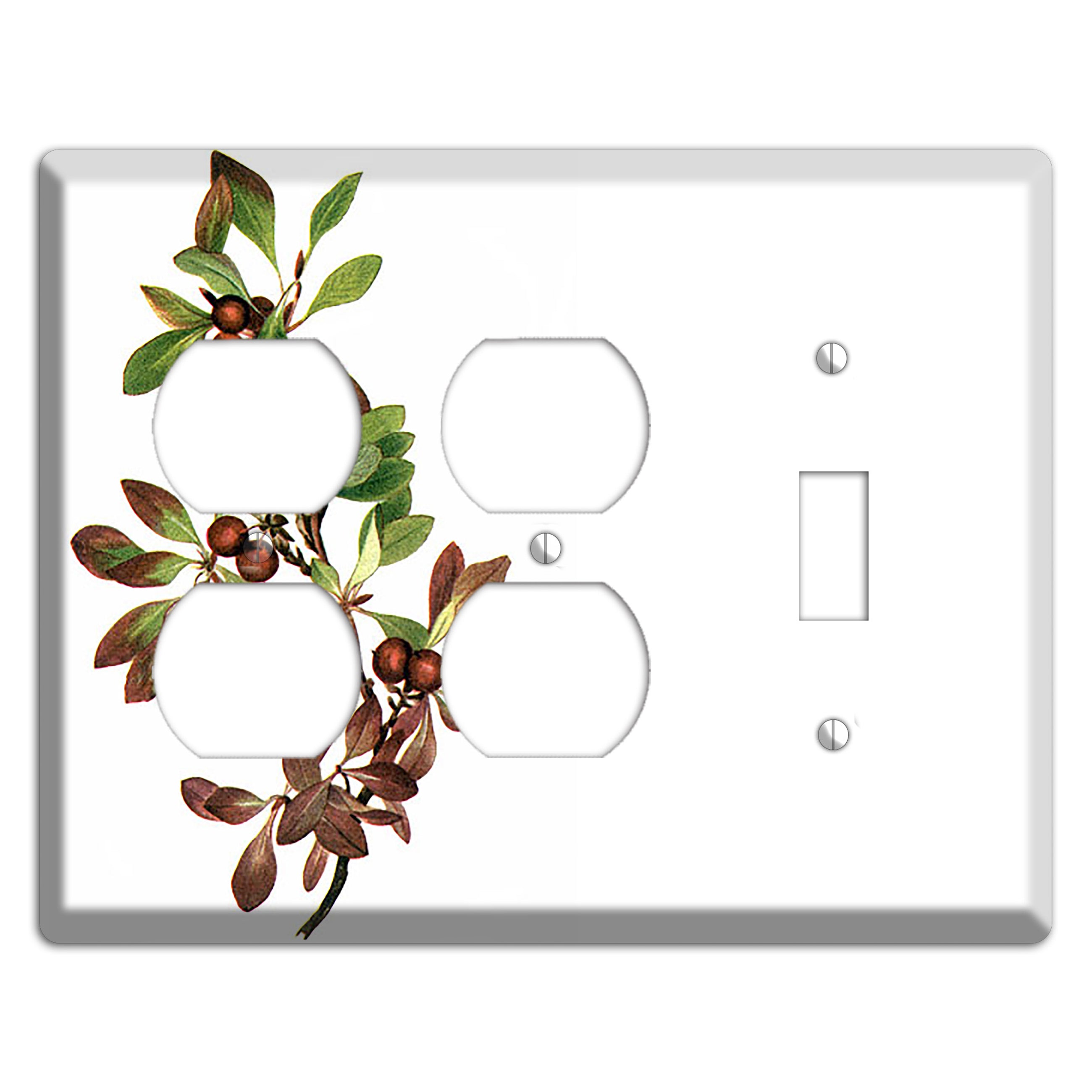 Arietustaphylos Alpha 2 Duplex / Toggle Wallplate
