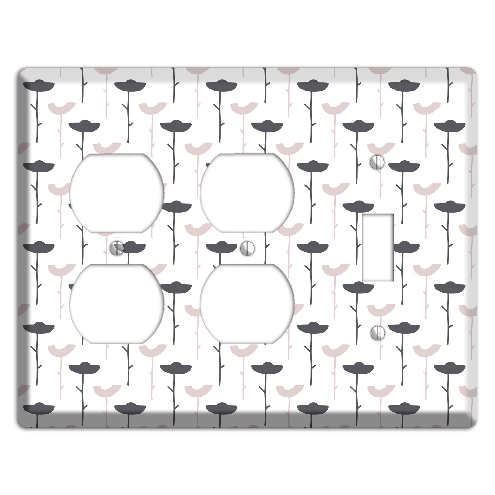 Abstract 6 2 Duplex / Toggle Wallplate