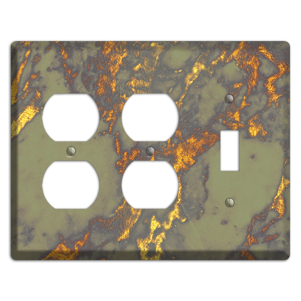 Gurkha Marble 2 Duplex / Toggle Wallplate