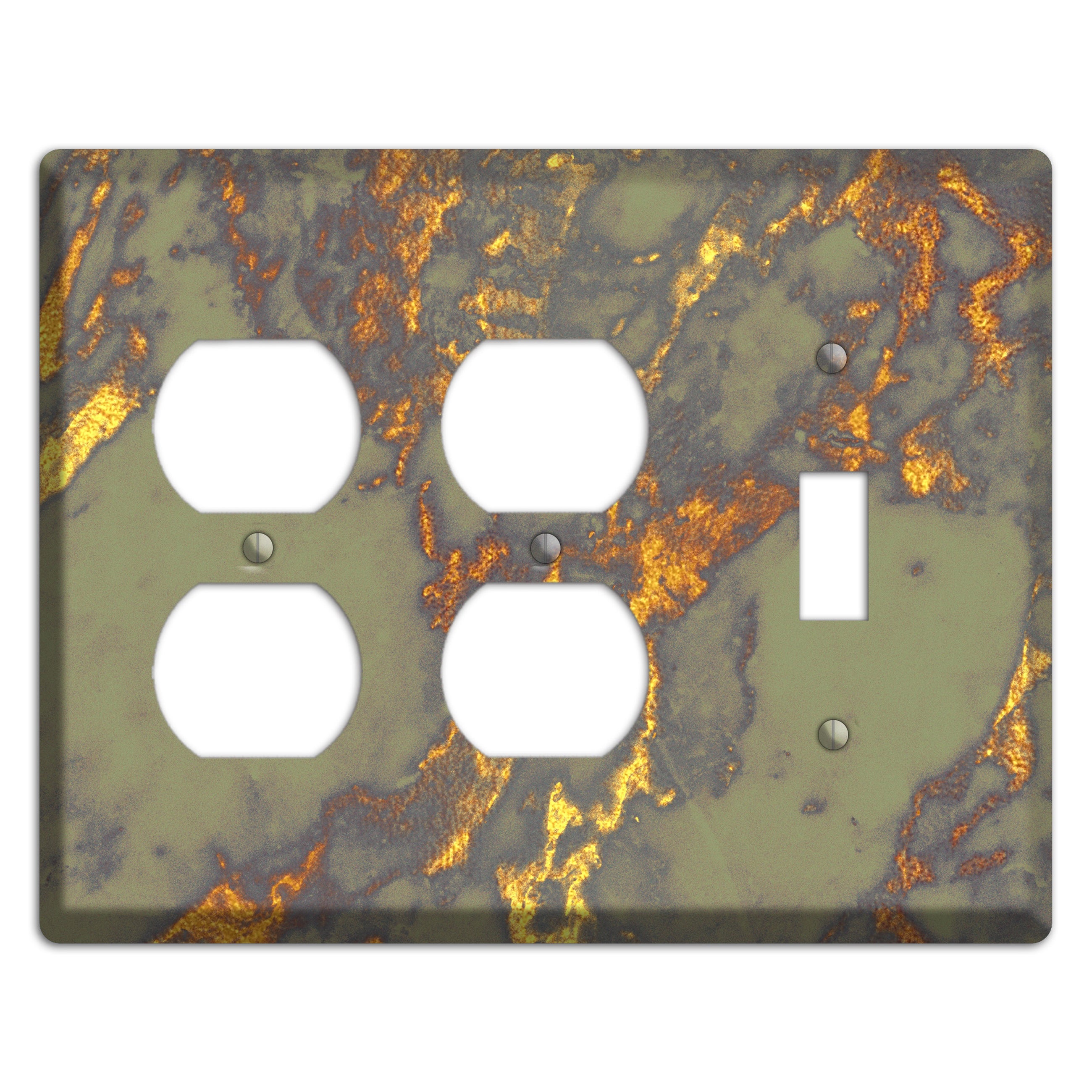 Gurkha Marble 2 Duplex / Toggle Wallplate