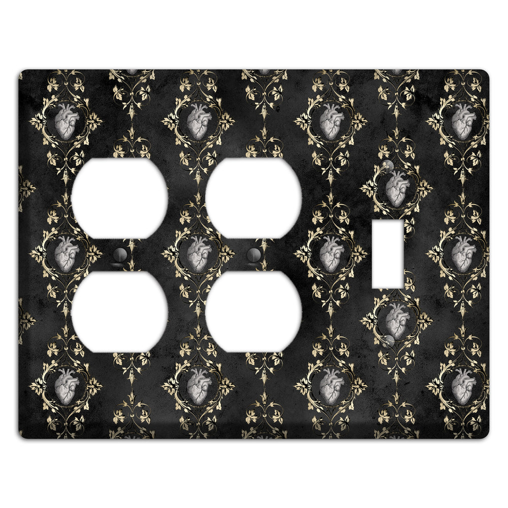 Edgar Allen Poe Tell-Tale Heart 2 Duplex / Toggle Wallplate