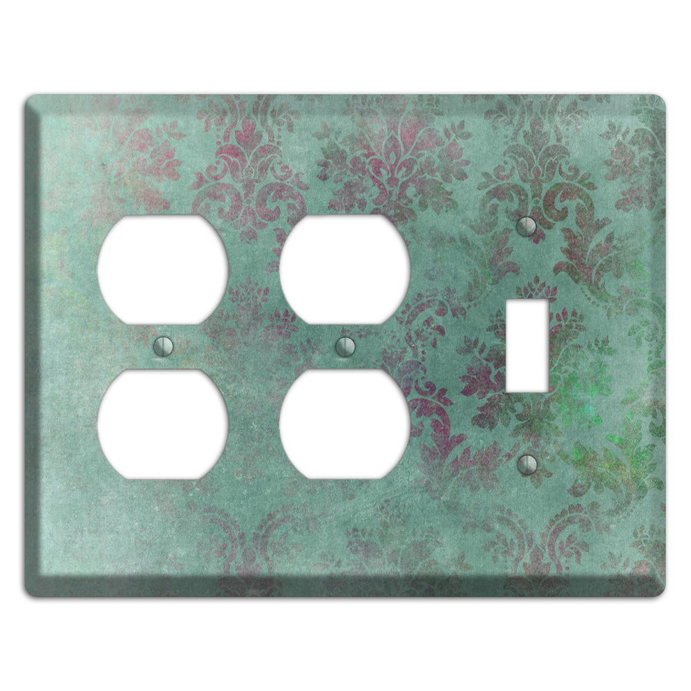 Corduroy Whimsical Damask 2 Duplex / Toggle Wallplate