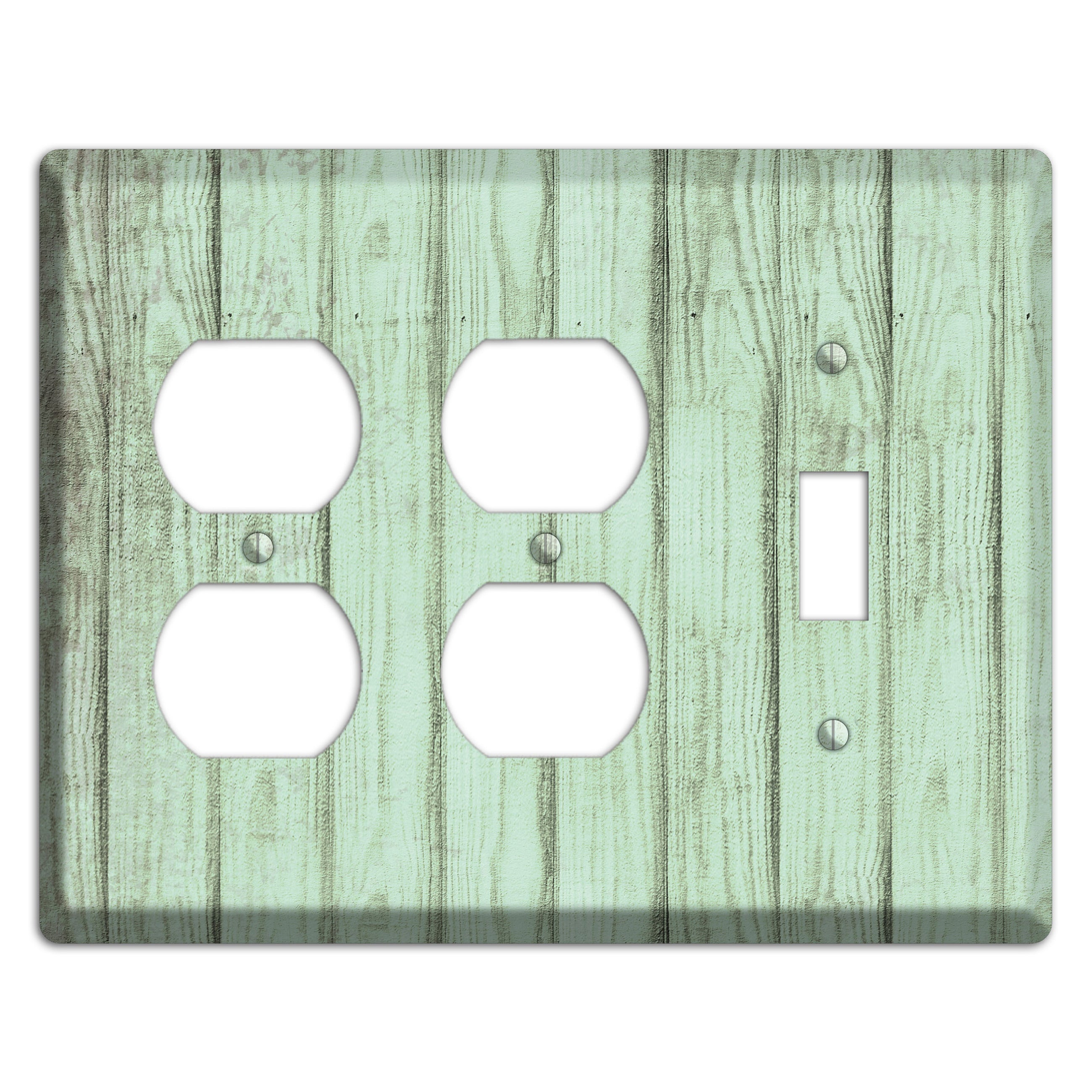 Norway Weathered Wood 2 Duplex / Toggle Wallplate