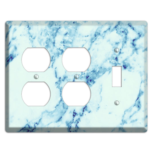 Polar Marble 2 Duplex / Toggle Wallplate