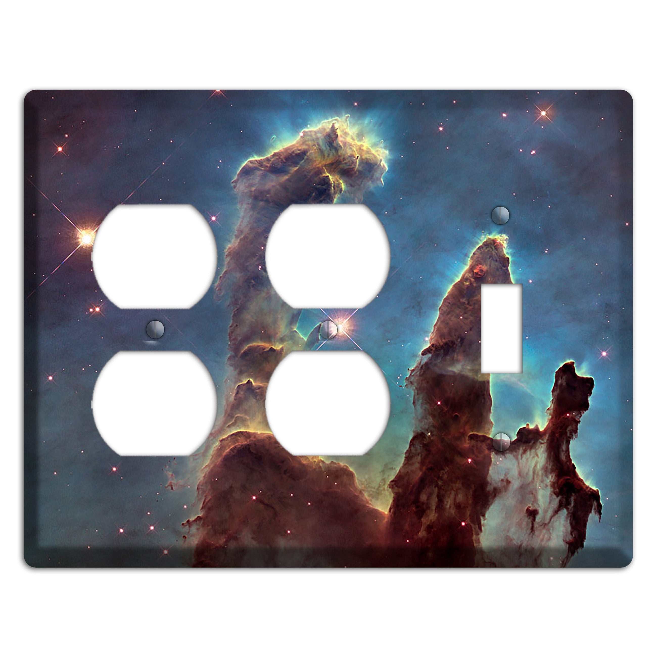 Pillars of Creation 2 Duplex / Toggle Wallplate