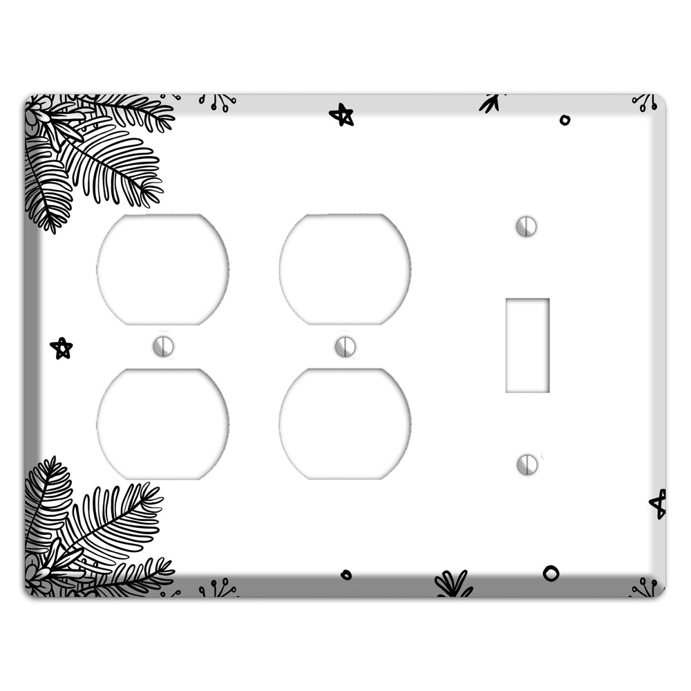 Cartoon Christmas 2 2 Duplex / Toggle Wallplate