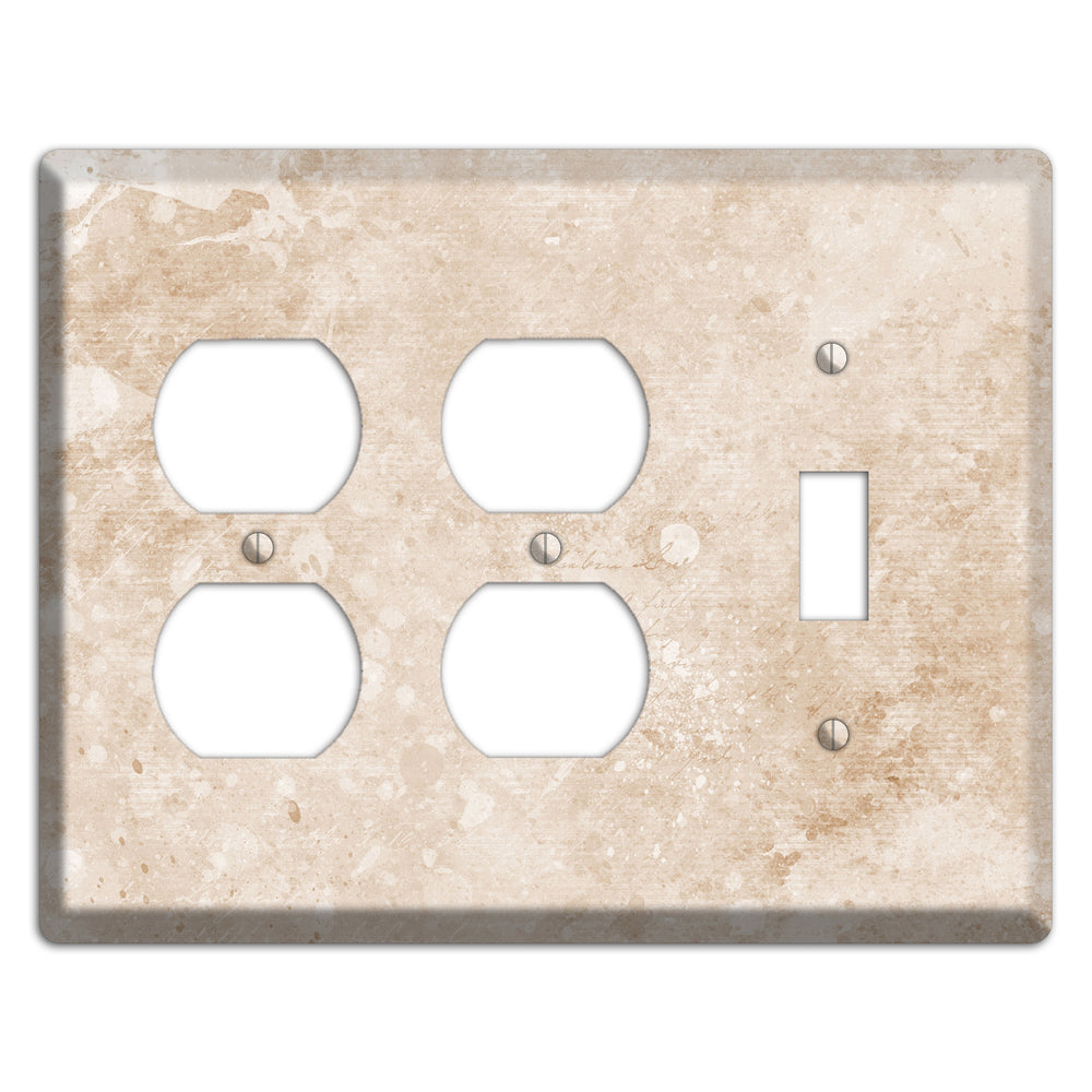 Logan Whimsical Damask 2 Duplex / Toggle Wallplate