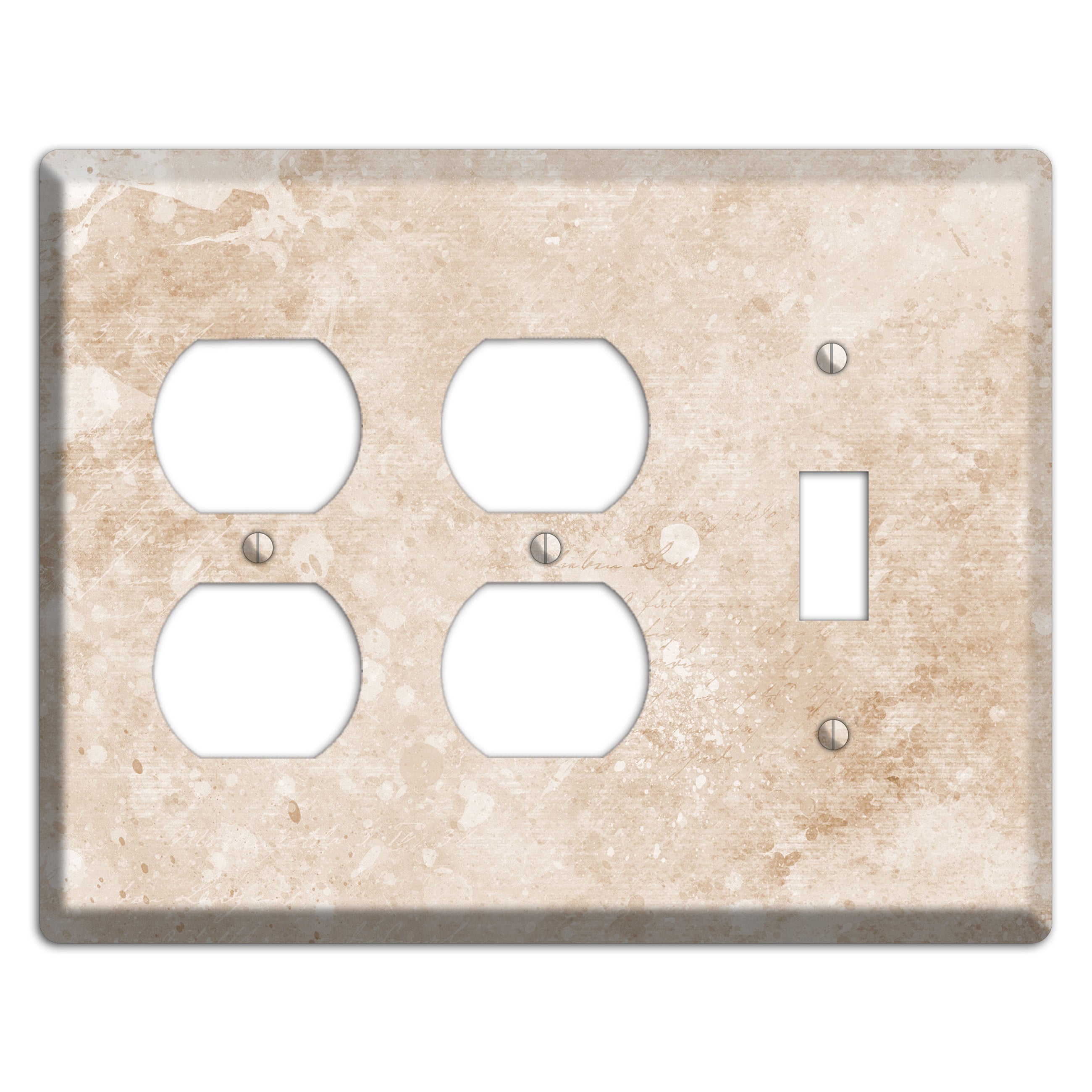 Logan Whimsical Damask 2 Duplex / Toggle Wallplate