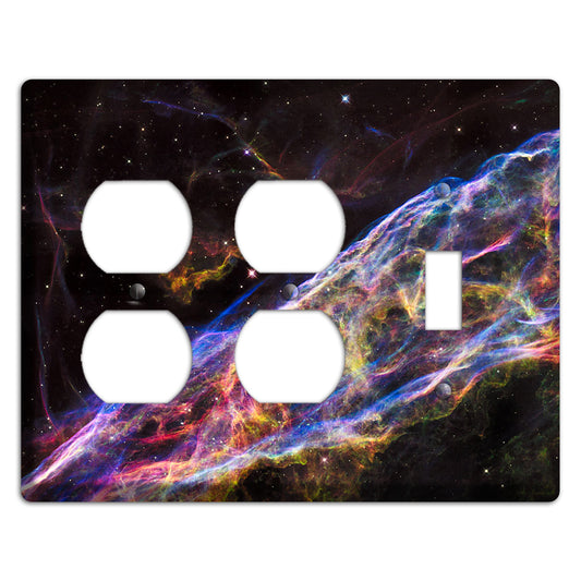 Veil Nebula 2 Duplex / Toggle Wallplate