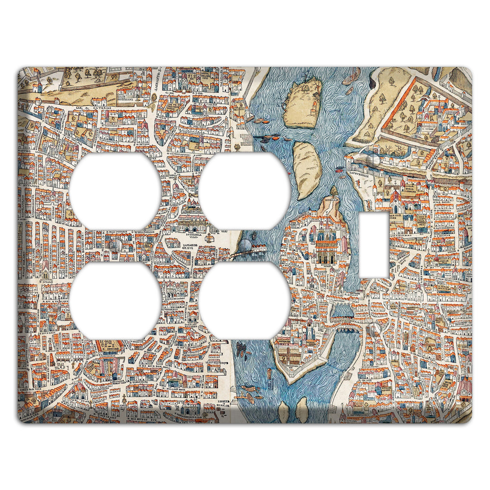 Aerial View 2 Duplex / Toggle Wallplate
