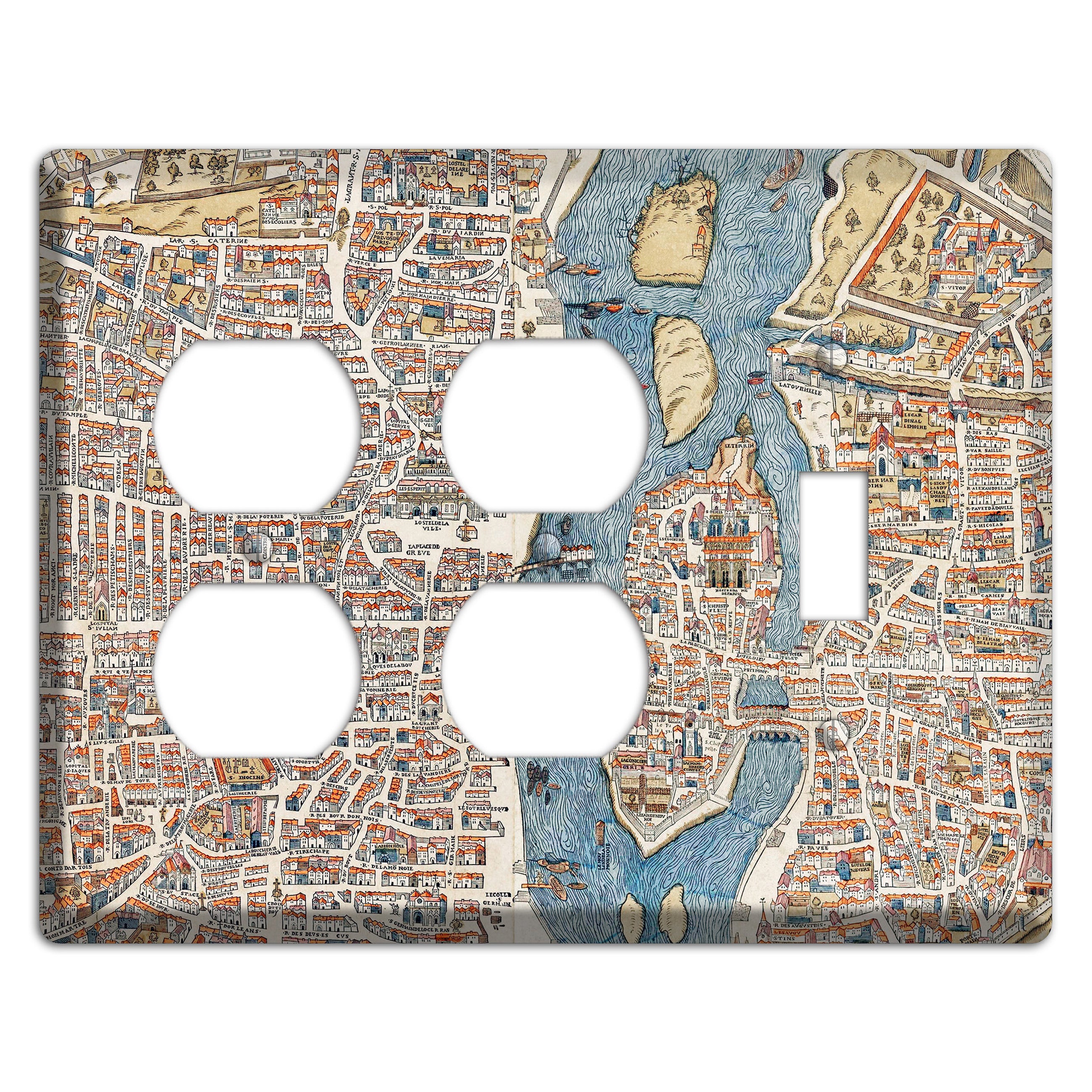 Aerial View 2 Duplex / Toggle Wallplate