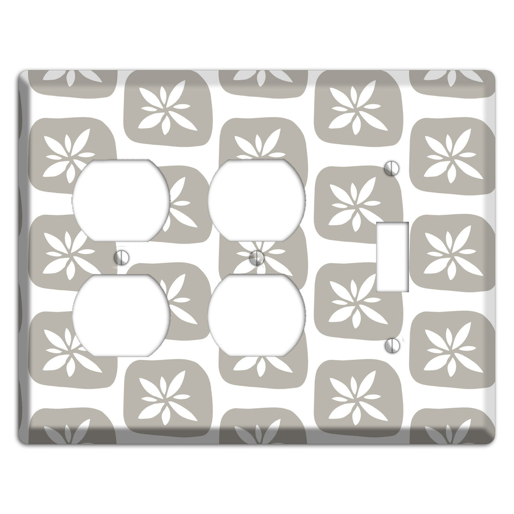 Simple Scandanavian Style GG 2 Duplex / Toggle Wallplate