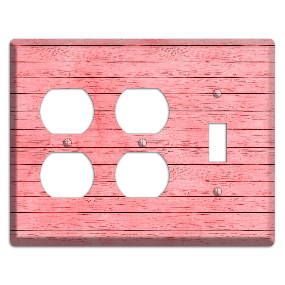 Sea Pink Soft Coral 2 Duplex / Toggle Wallplate