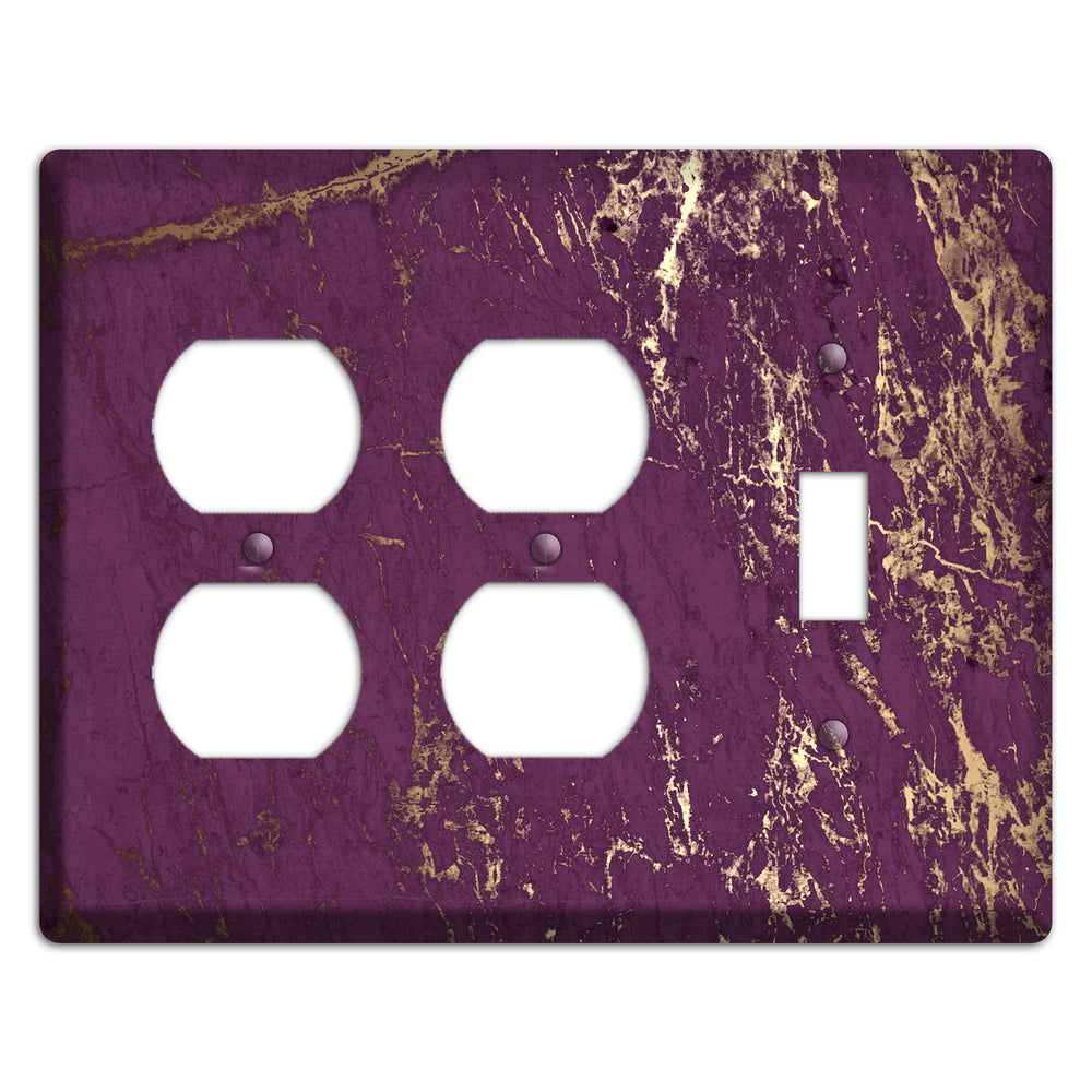 Finn Marble 2 Duplex / Toggle Wallplate