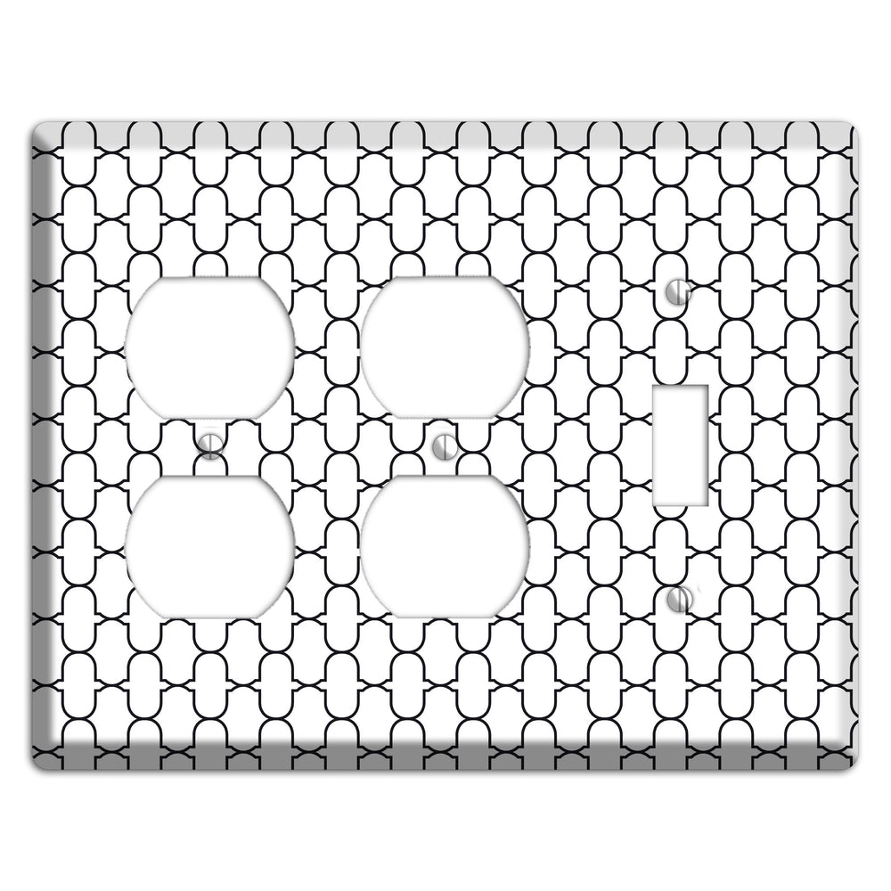 Moroccan 13 2 Duplex / Toggle Wallplate