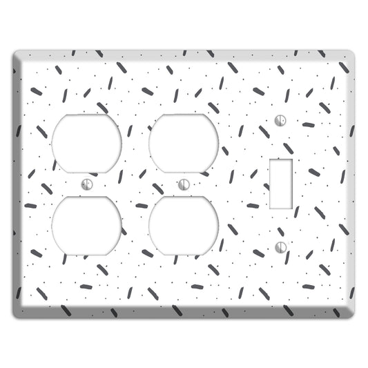 Abstract 13 2 Duplex / Toggle Wallplate