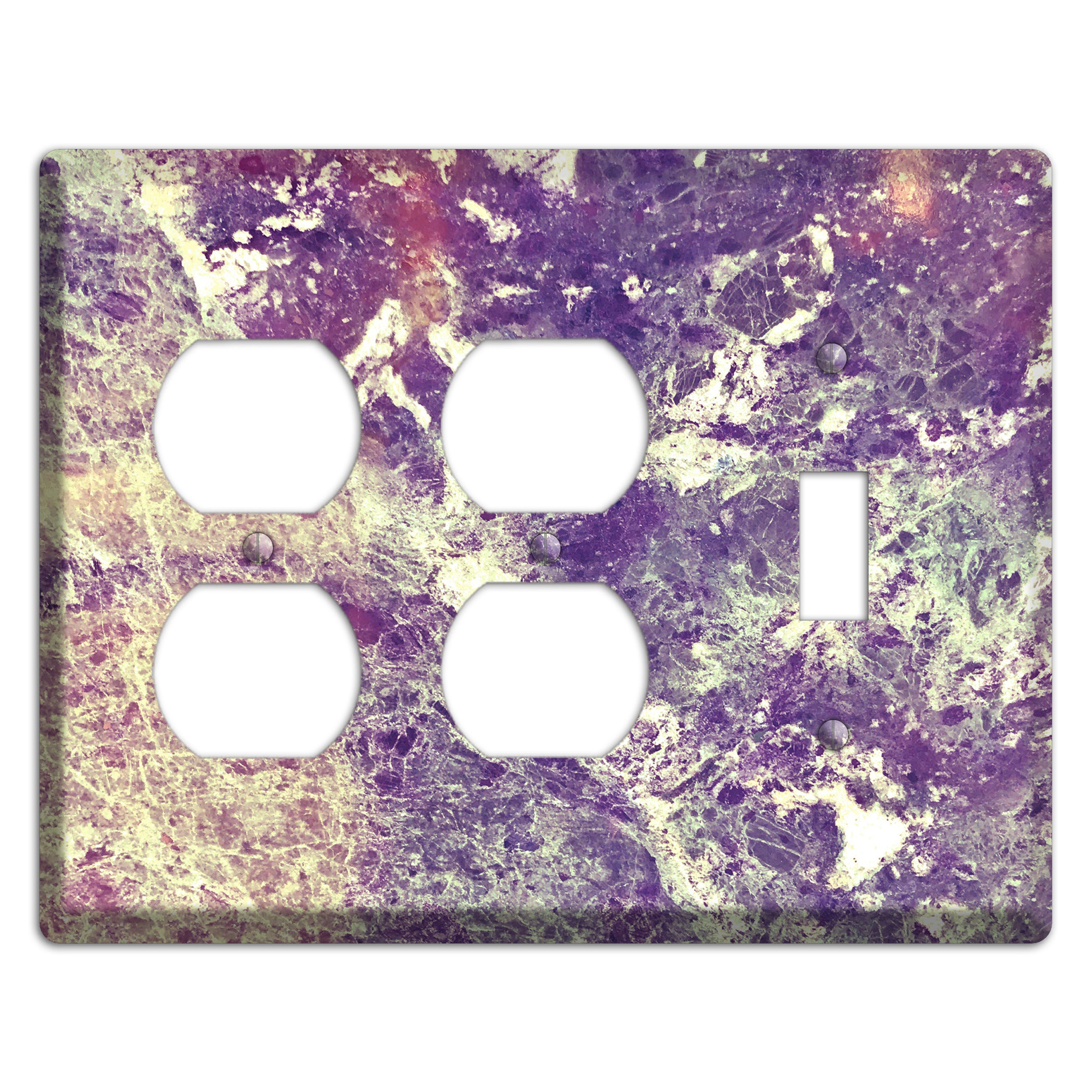 Mamba Marble 2 Duplex / Toggle Wallplate